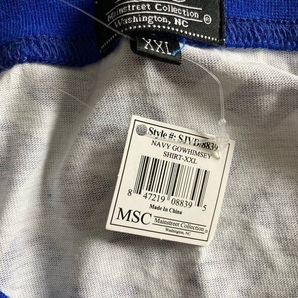Navy & White Beachcomber Mainstreet Collection New with tags Size XXL - Picture 5 of 9
